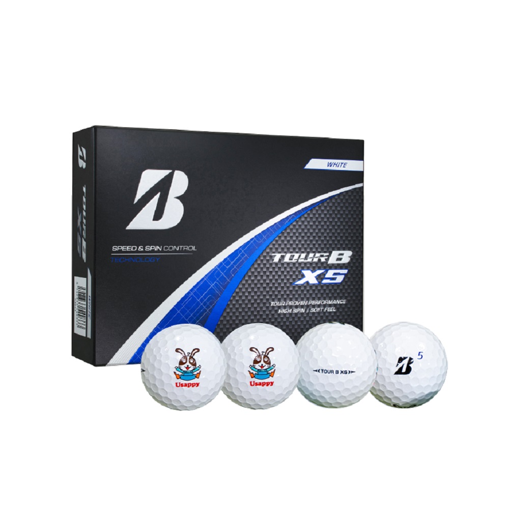ブリヂストン TOUR B XS 24年モデル ゴルフボール うさっぴぃVer. 【1