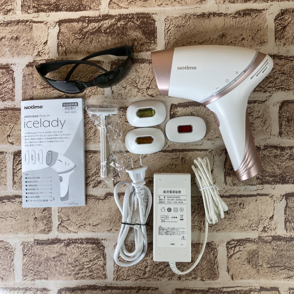 Yahoo!オークション - [10-314]美容機器/脱毛器 家庭用光美容器 icelad