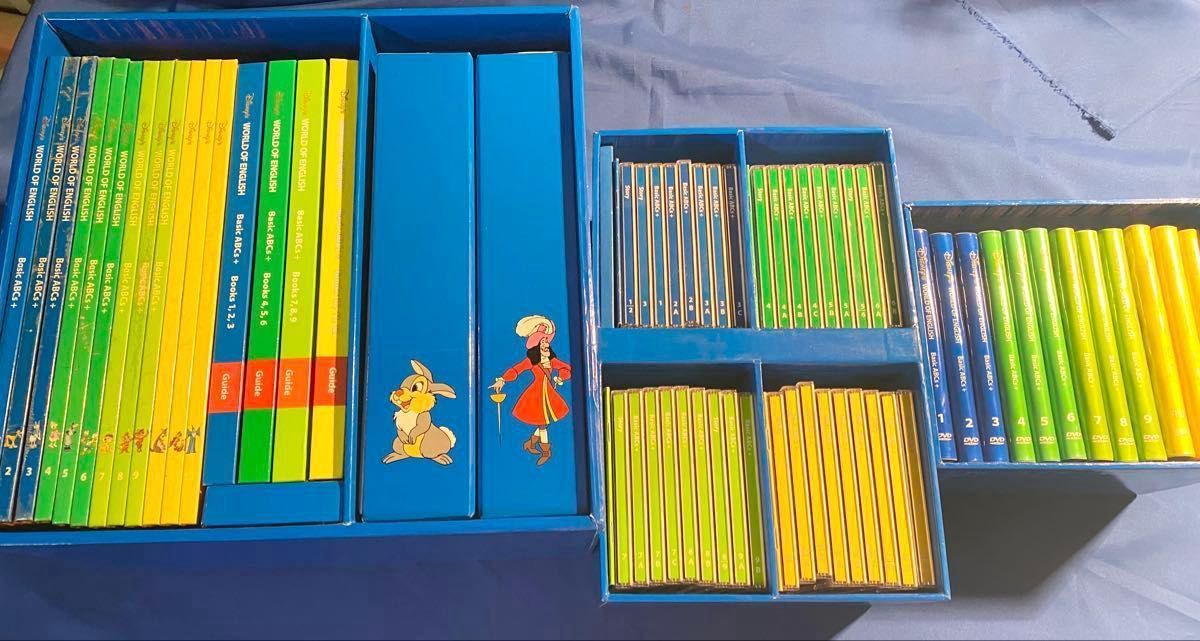 送料込み DWE ディズニー英語システム／ basic ABC ／宝箱／ベーシック