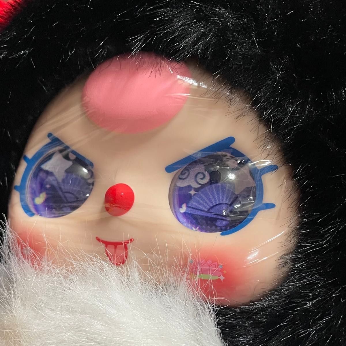 BABYTHREE ベイビースリー ぬいぐるみ 黒 うさぎ 垂れ耳 可愛い 400