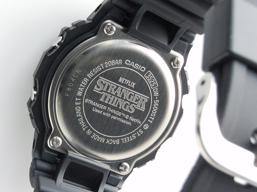 DW-5600STT-1JR] CASIO G-SHOCK WATCH STRANGER THINGS COLLABORATION