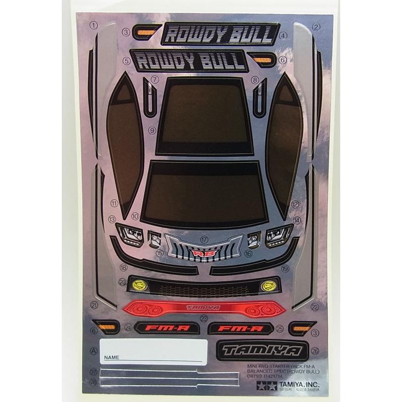 ミニ四駆 ミニ四駆スターターパックFM-Aバランスタイプ ラウディーブル