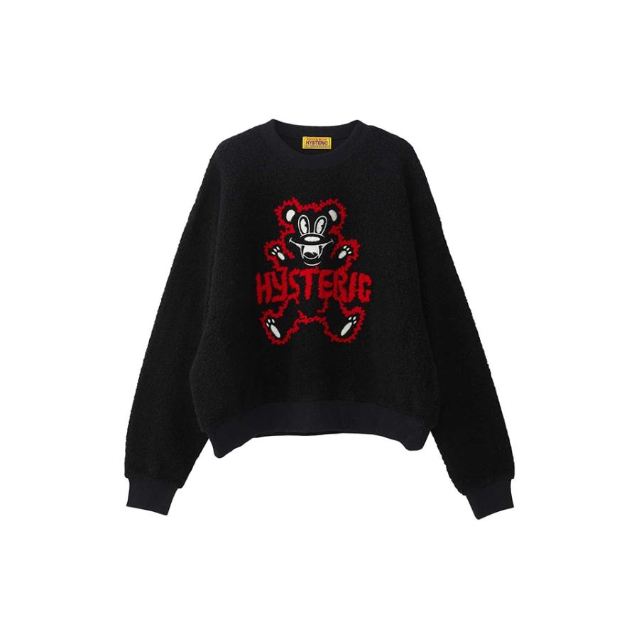 HYSTERIC GLAMOUR ヒステリックグラマー 01253CS03 FIRE BEAR刺繍