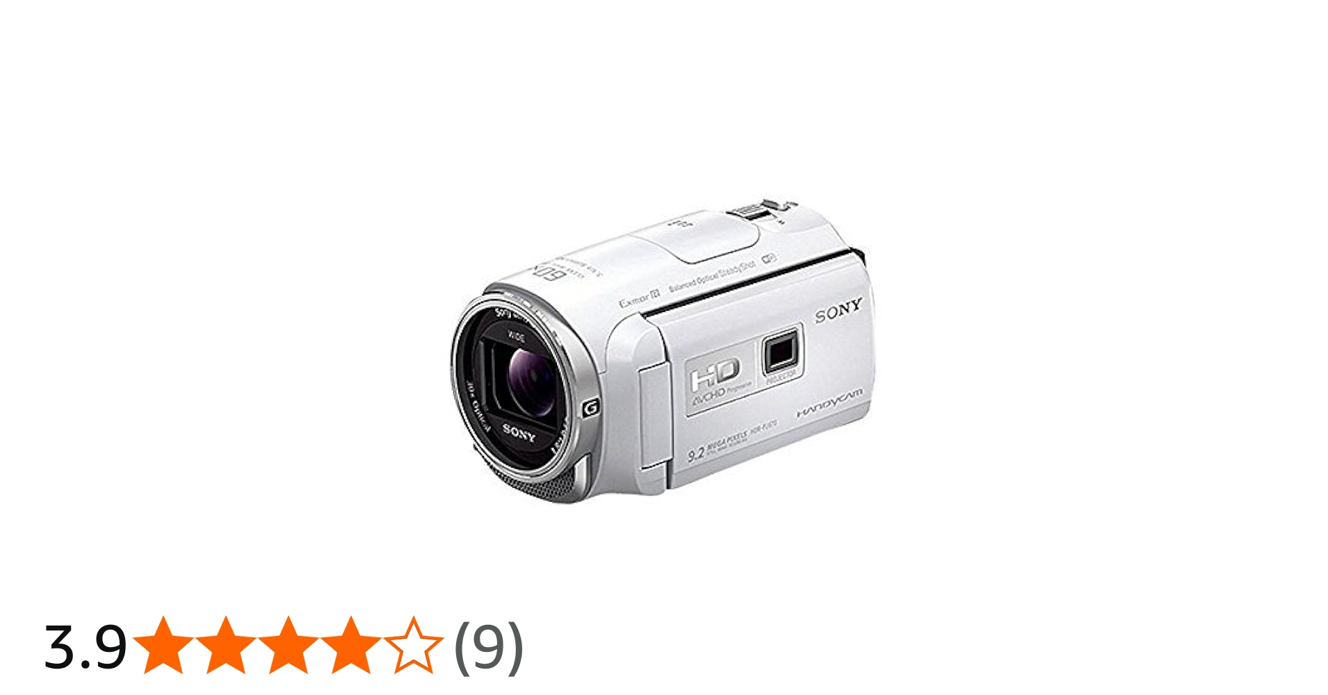 Amazon | SONY HDビデオカメラ Handycam HDR-PJ670 ホワイト 光学30倍