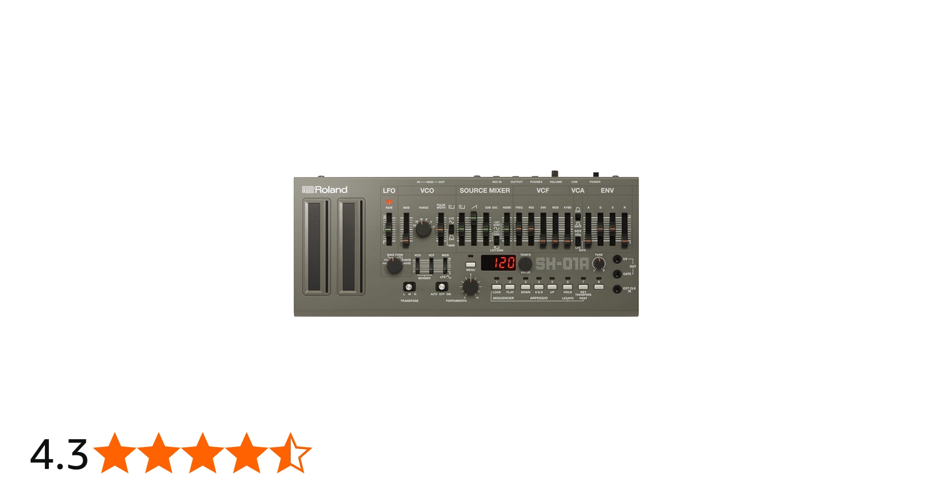 Amazon.co.jp: Roland ローランド/Boutique SH-01A BLACK (本体のみ