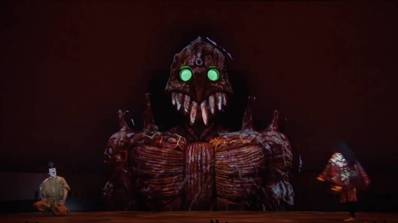 新作歌舞伎「風の谷のナウシカ」の巨神兵 登場シーンがYoutubeで公開