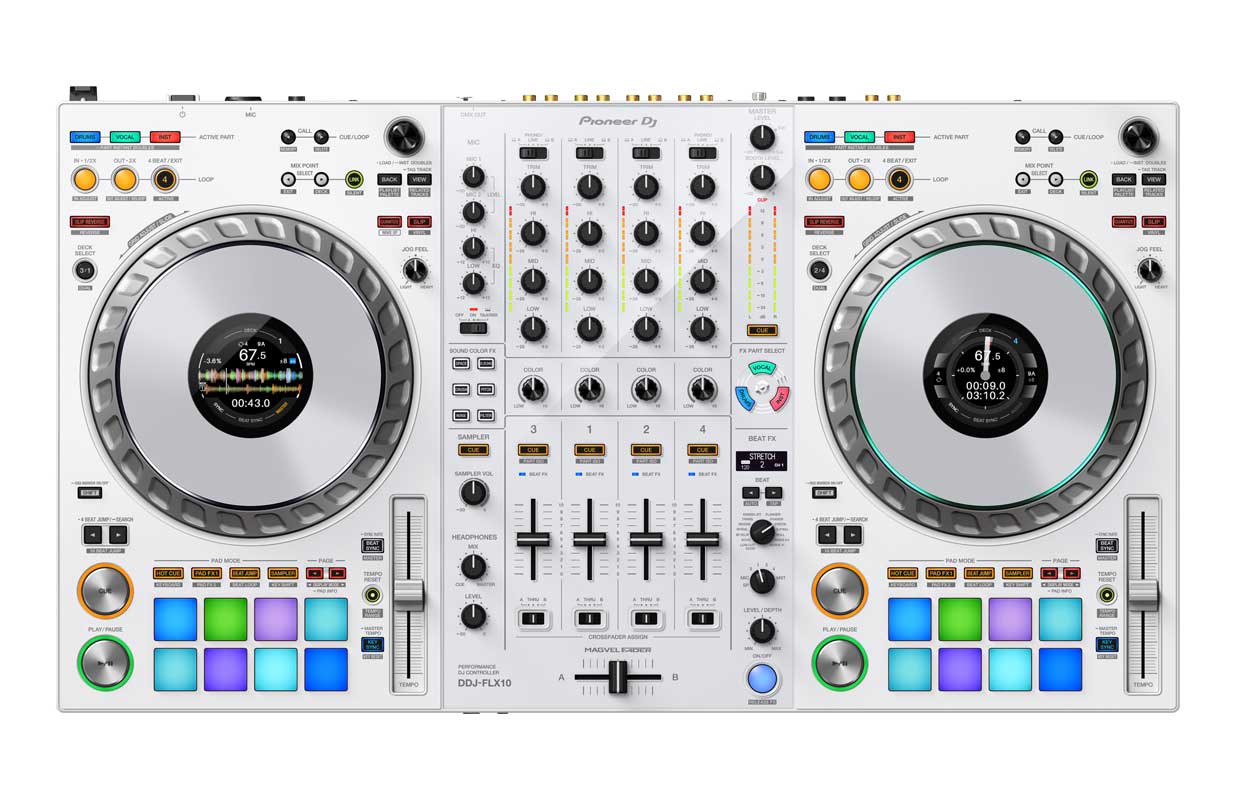 台数限定ホワイトモデルを発売。 Pioneer DJ 4ch プロフェッショナル