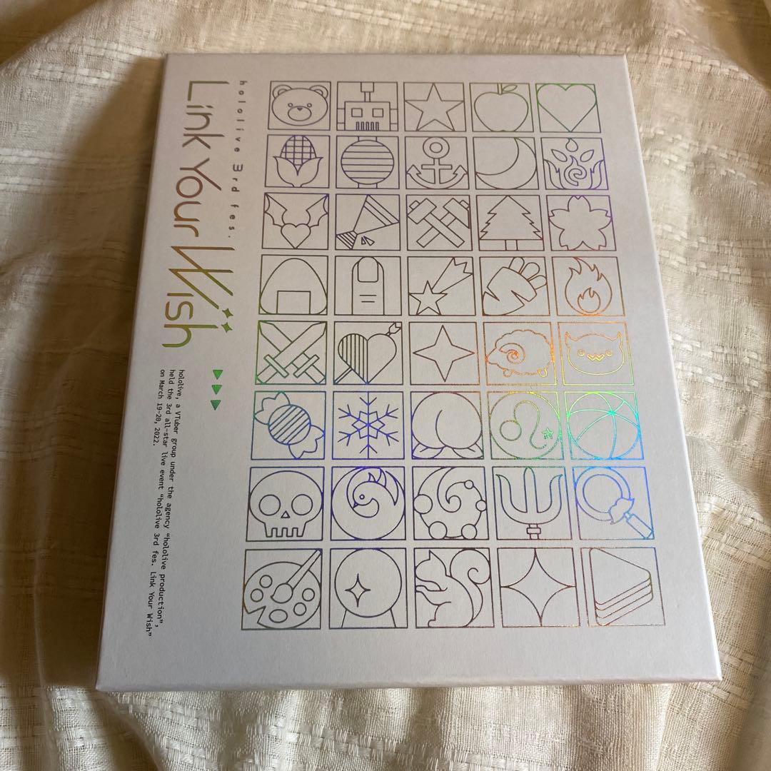 ホロライブ 3rd fes.Link Your Wish Blu-ray holo3rd_blu-