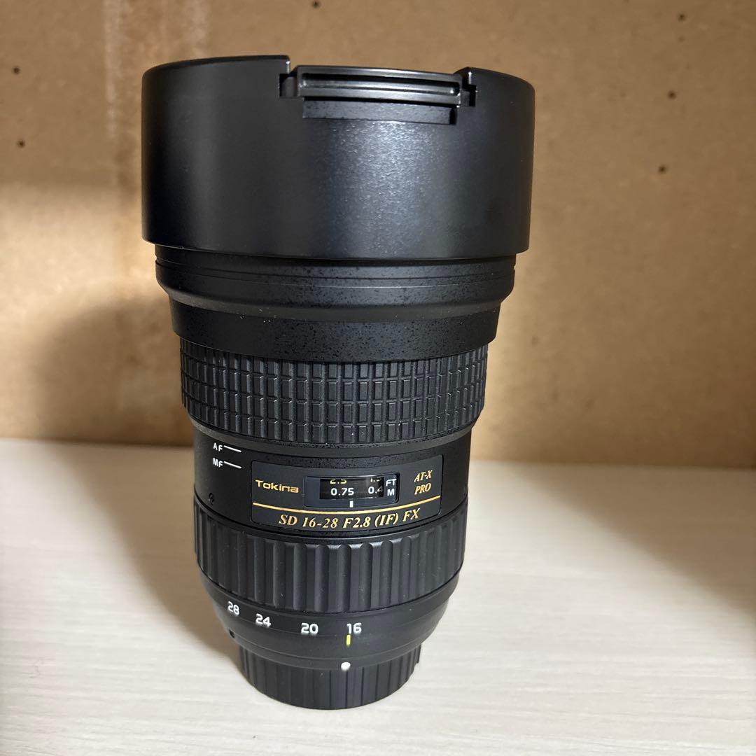 Tokina SD 16-28 F2.8(1F)FX レンズケース付き 値下げ】Tokina SD 16-28 F2.8(1F)FX レンズケース付き - メルカリ