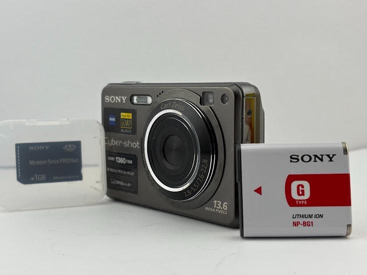 ★美品★ ソニーSONY Cyber-Shot DSC-W300 コンデジ Sony Cyber-shot DSC-W300 13.6MP Digital Camera - Black for sale