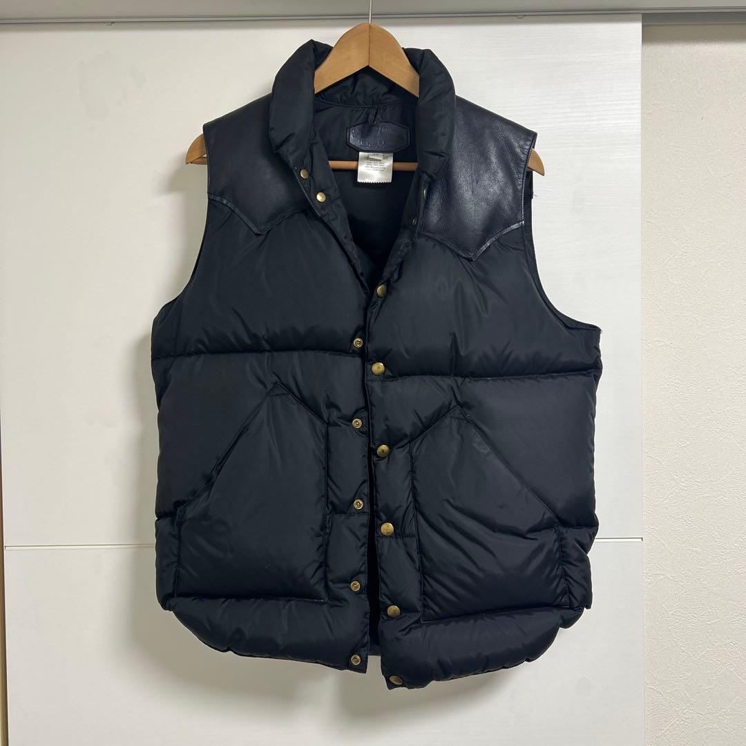 ロッキーマウンテンフェザーベッド ダウンベスト 40 L ブラック 別注 セール】【別注】＜Rocky Mountain Featherbed＞Christy Vest
