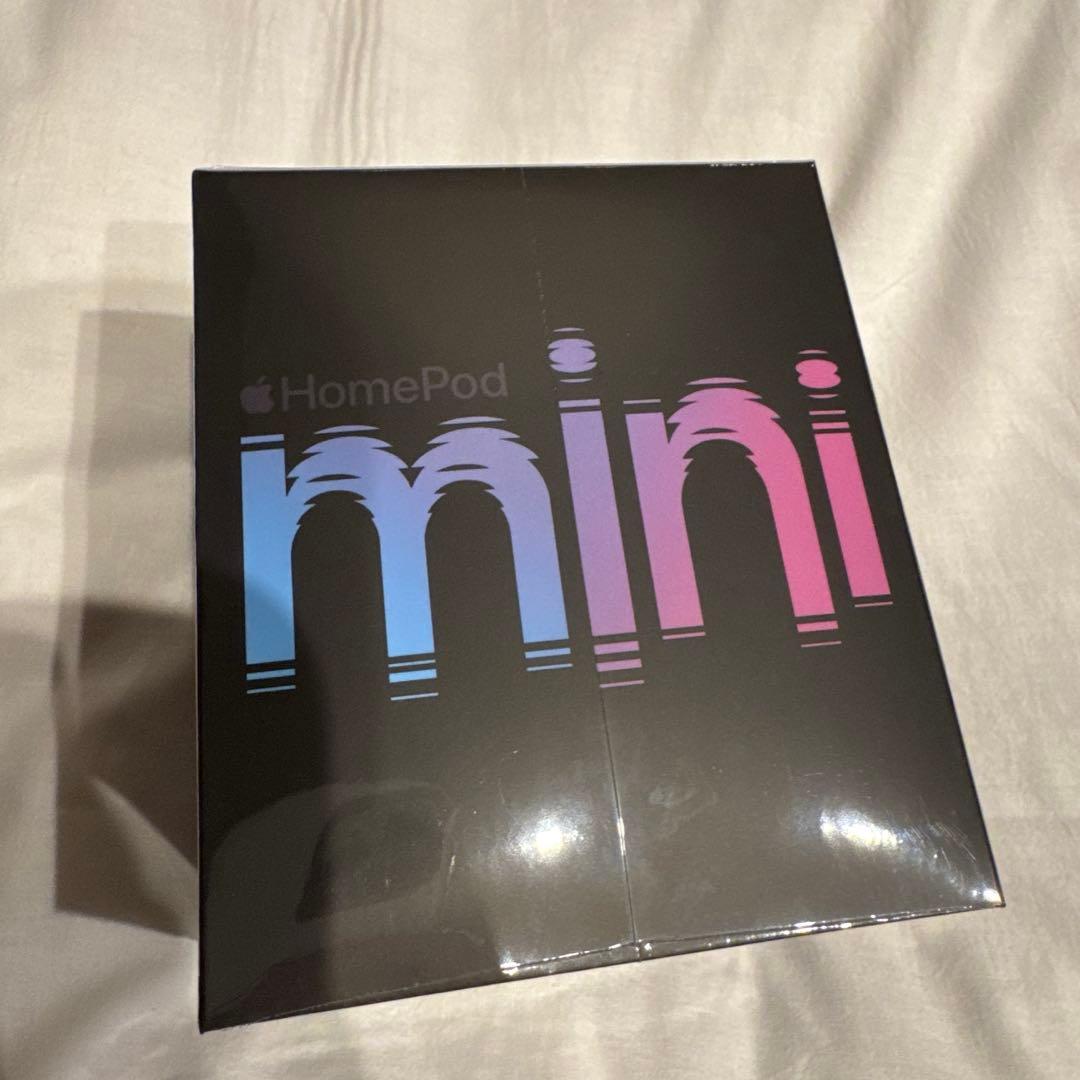 新品　未開封　Apple Pod mini（ホームポッド ミニ）正規品 開封レビュー】AppleのスマートスピーカーHomePodmini！小さいのに